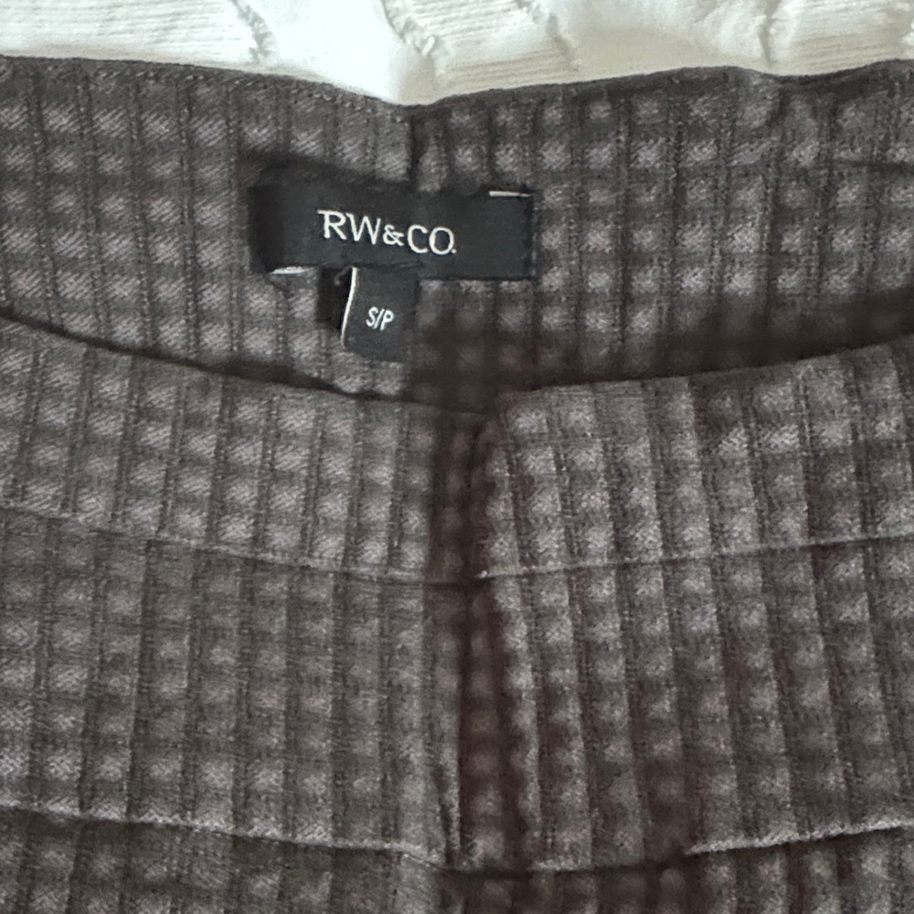 H&M Black Checkered Leggings